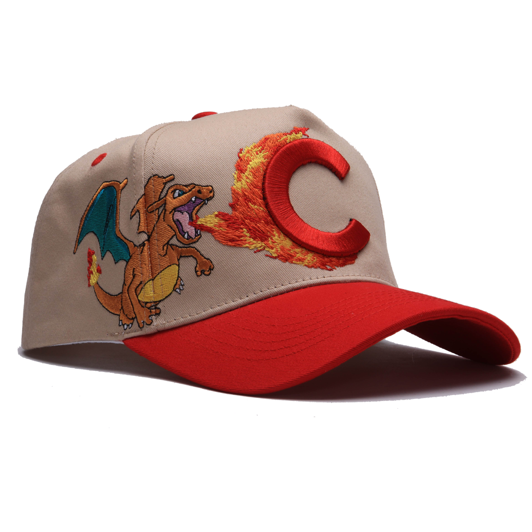 Charizard x Cubs Adjustable Hat