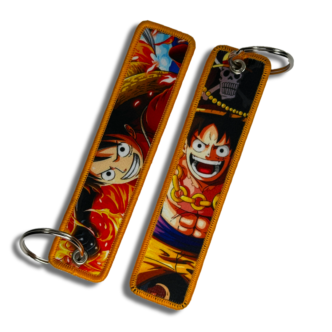 Luffy Jet Tag Keychain