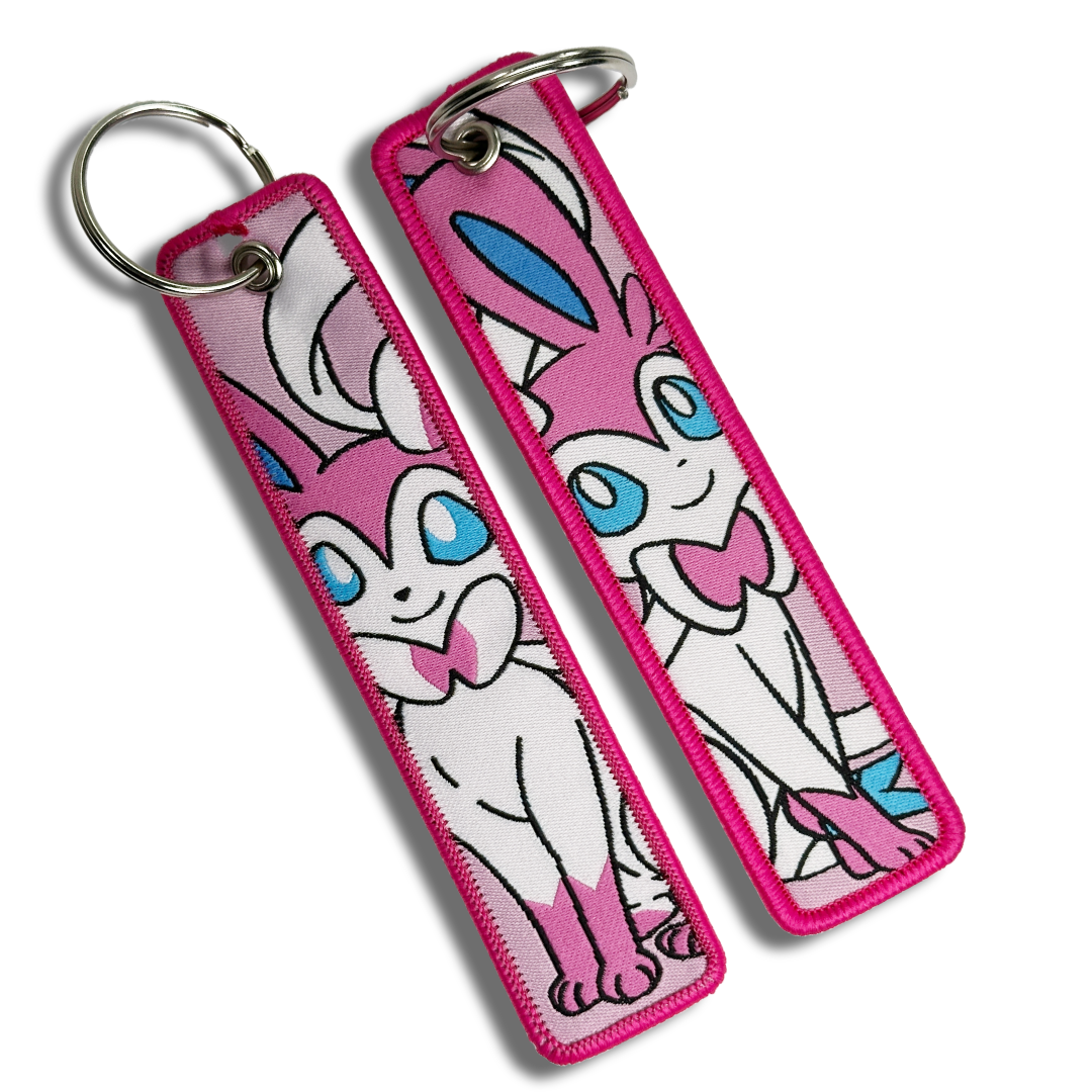 Sylveon Jet Tag Keychain