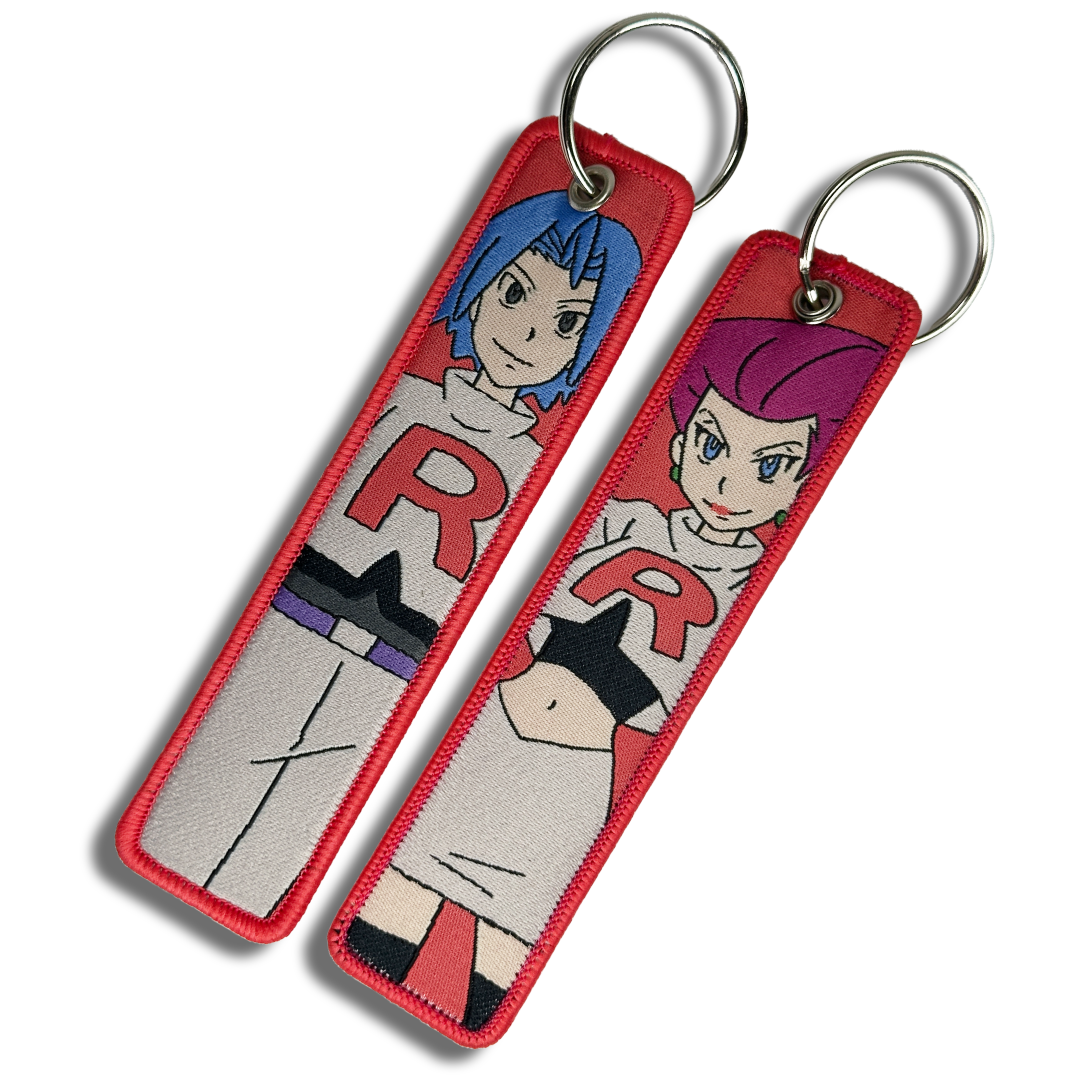 Team Rocket Jet Tag Keychain