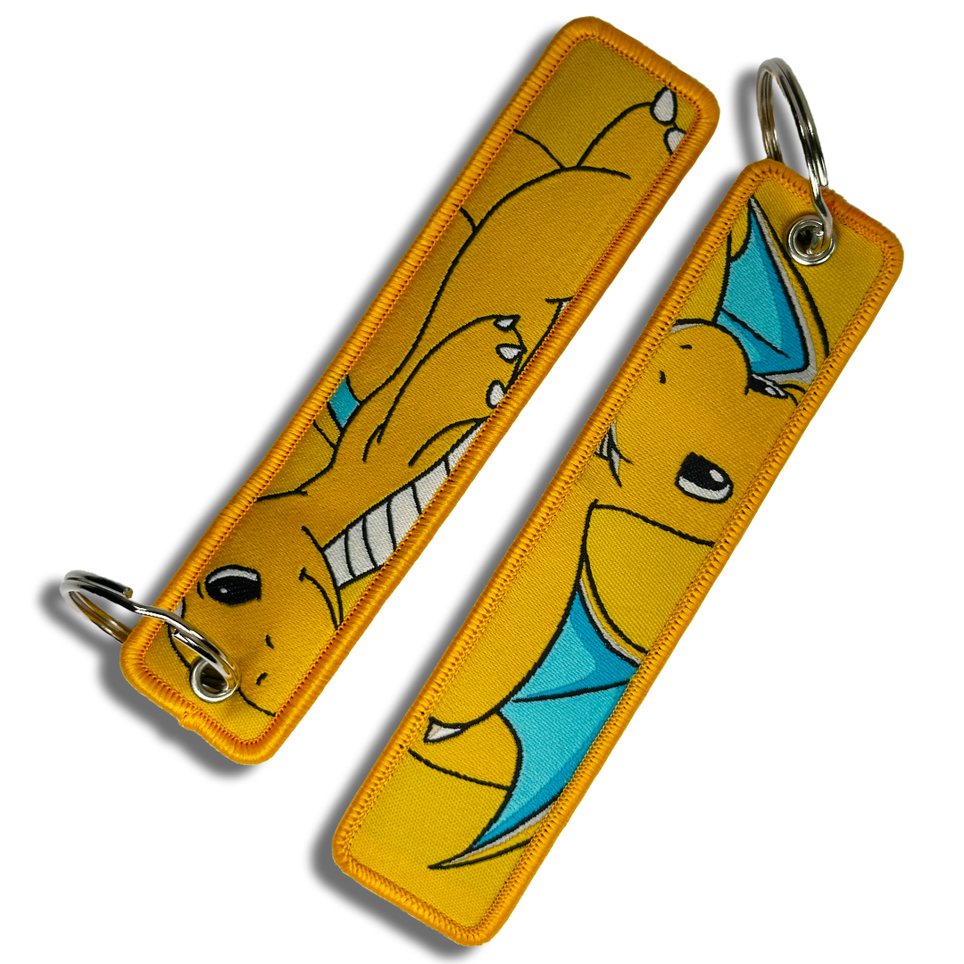 Dragonite Jet Tag Keychain