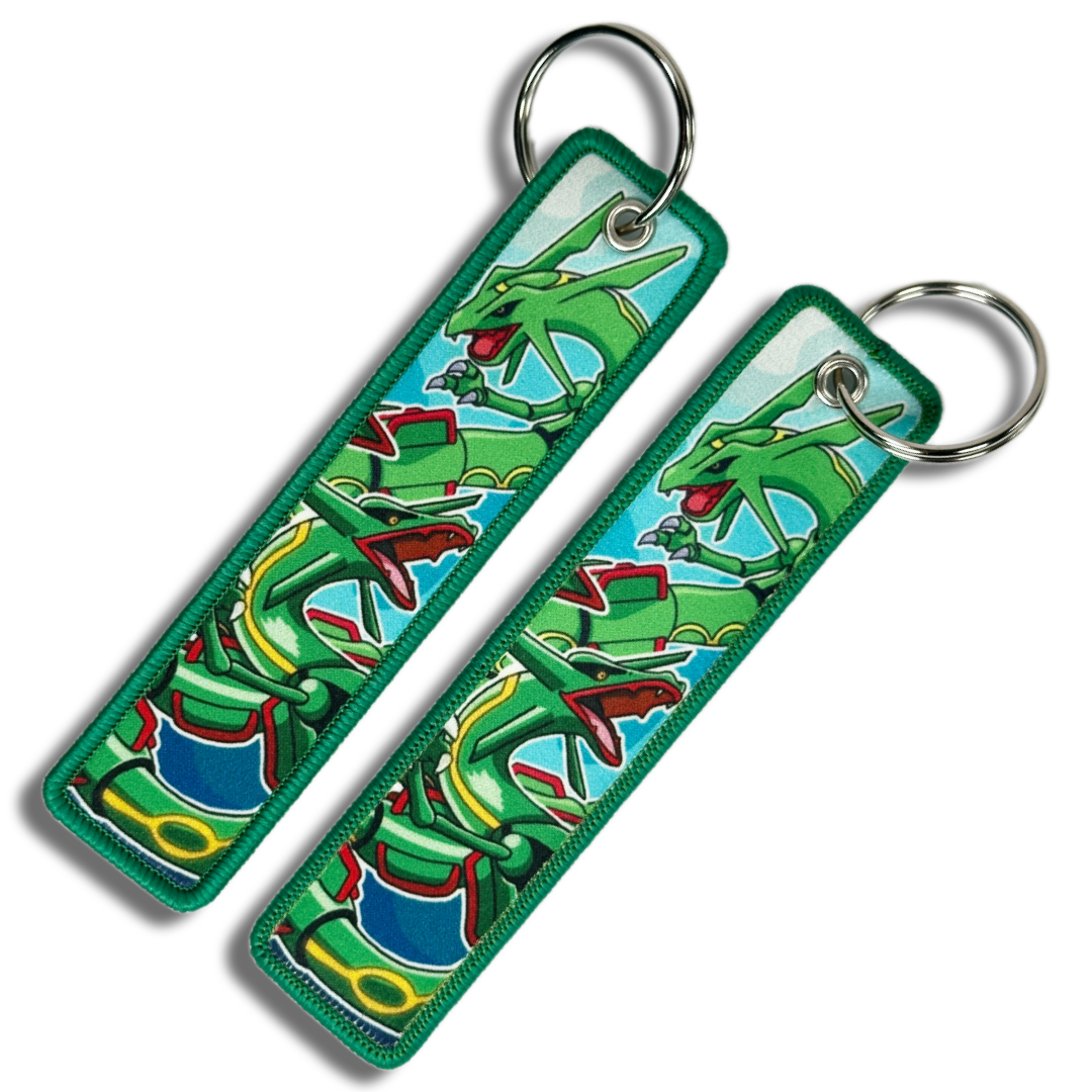 Rayquaza 2.0 Jet Tag Keychain