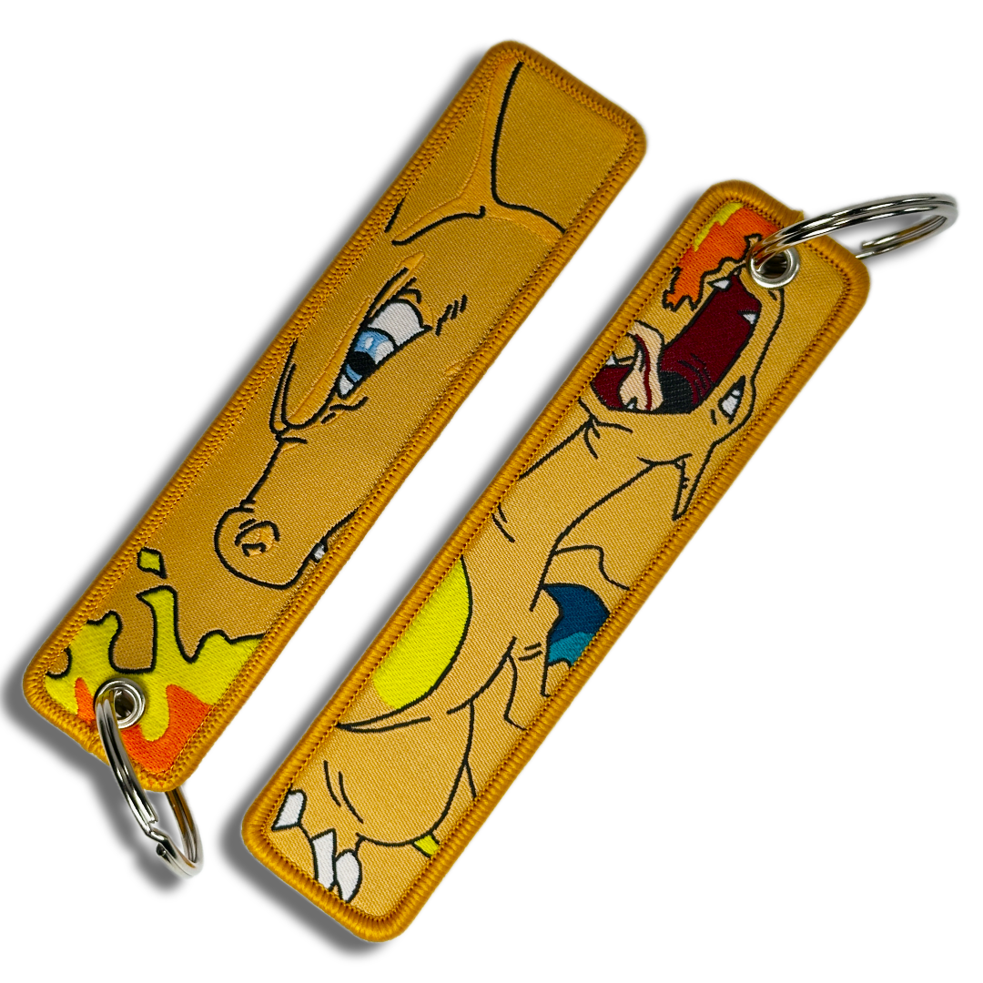 Charizard Jet Tag Keychain