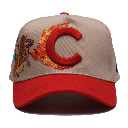 Charizard x Cubs Adjustable Hat