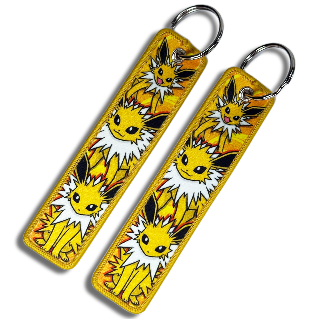 Jolteon Jet Tag Keychain