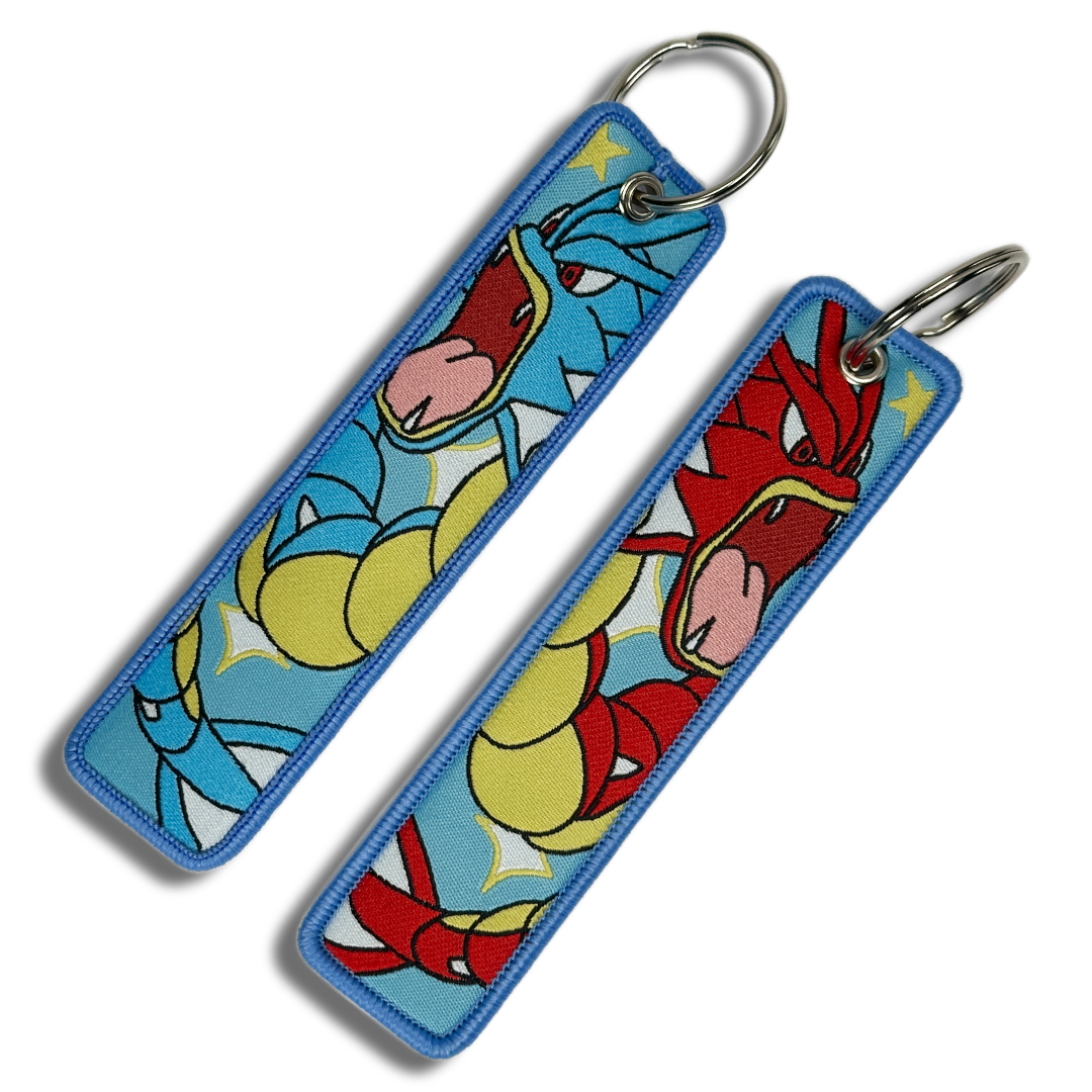 Gyarados Jet Tag Keychain