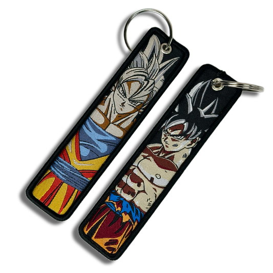 UI Goku Jet Tag Keychain