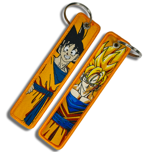 Goku Jet Tag Keychain